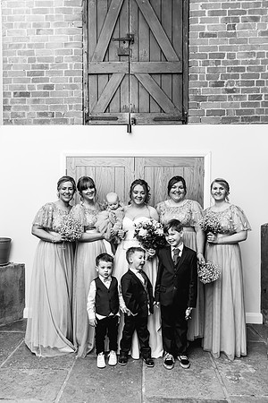 Hanbury Barn Wedding Photography - Hannah & Adam-448