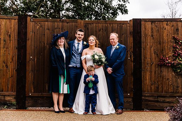 Hanbury Barn Wedding Photography - Hannah & Adam-475