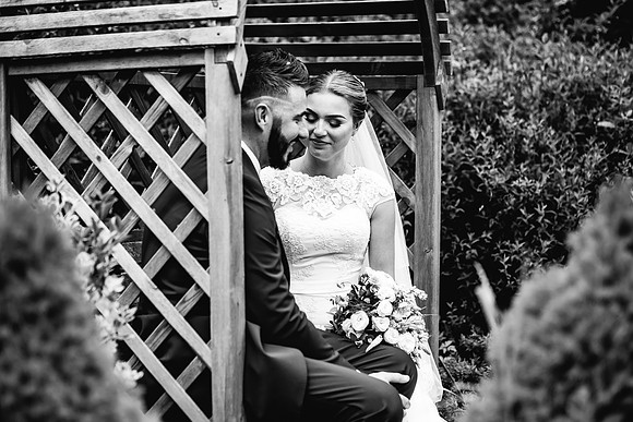 Cheshire Wedding Photography - The Manor House Hotel - Steph & Rich-378
