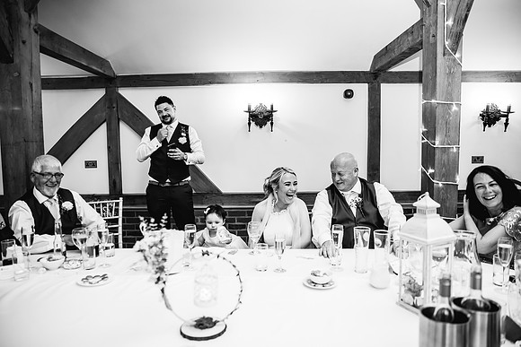 Sandhole Oak Barn Wedding Photography - Becky & Sam-580
