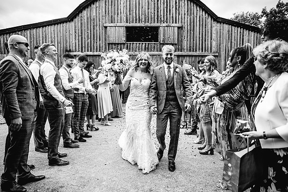 Alcumlow Wedding Barn Photography - Aimee & Mike-417