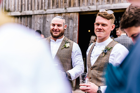 Alcumlow Wedding Barn Photography - Aimee & Mike-254
