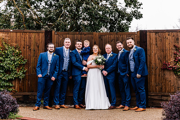 Hanbury Barn Wedding Photography - Hannah & Adam-489