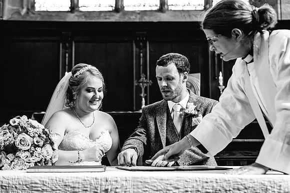 Manor House Hotel - Alsager Wedding - Louise & Jack-300