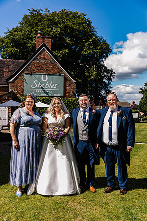 Manor House Hotel Wedding Photography - Megen & Dan-564
