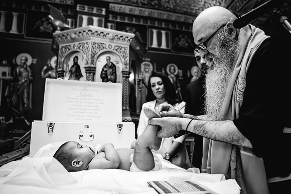 Greek Orthodox Cheristening - Staffordshire Event Photography-218