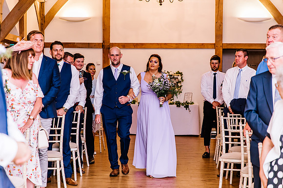 Sandhole Oak Barn Wedding Photography - Becky & Sam-191