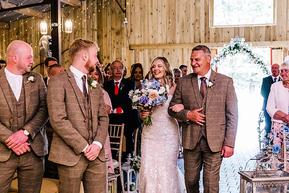 Alcumlow Wedding Barn Photography - Aimee & Mike-284