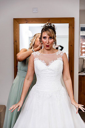 Hanbury Barn Wedding Photography - Laura & Phil-255
