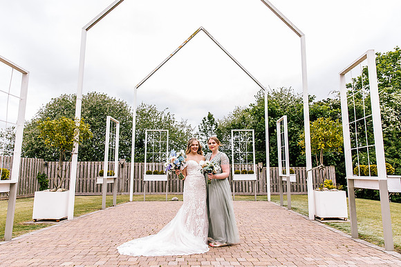 Alcumlow Wedding Barn Photography - Aimee & Mike-561
