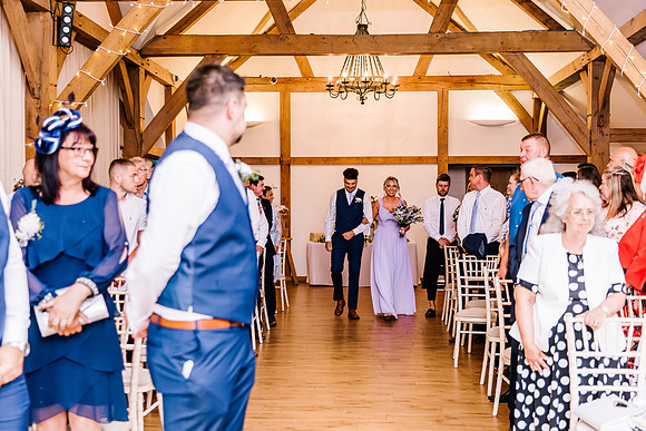Sandhole Oak Barn Wedding Photography - Becky & Sam-193