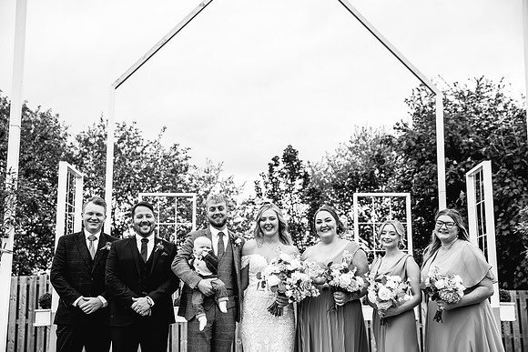 Alcumlow Wedding Barn Photography - Aimee & Mike-493