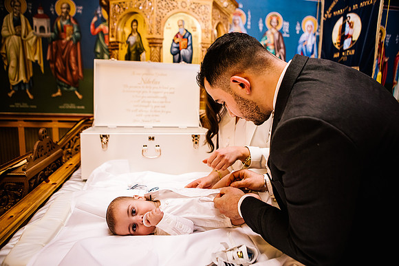Greek Orthodox Cheristening - Staffordshire Event Photography-184