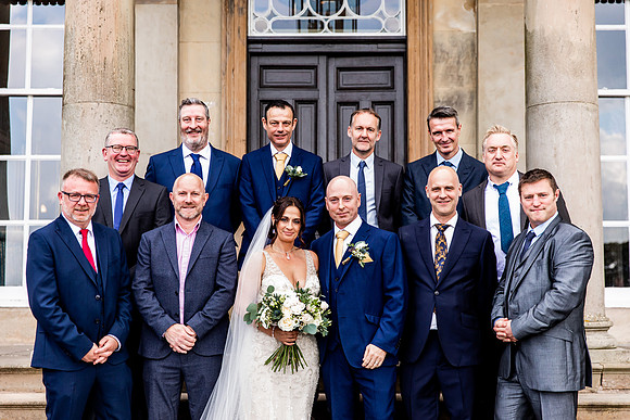Shrigley Hall Wedding Photography - Fran & Lee-299