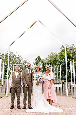 Alcumlow Wedding Barn Photography - Aimee & Mike-470