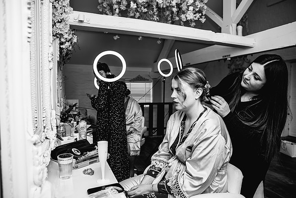 Alcumlow Wedding Barn Photography - Aimee & Mike-44