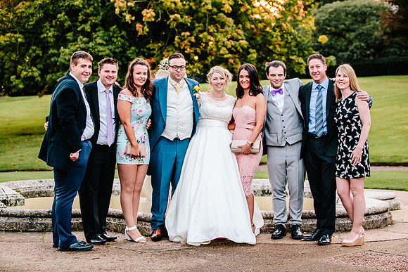 Keele Hall Wedding Photography - Katie & Simon-596