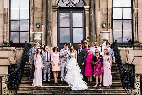 Stoneleigh Abbey Wedding Photography - Dave & Nori-304