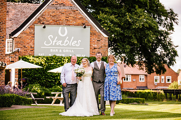 Manor House Hotel - Alsager Wedding - Louise & Jack-462