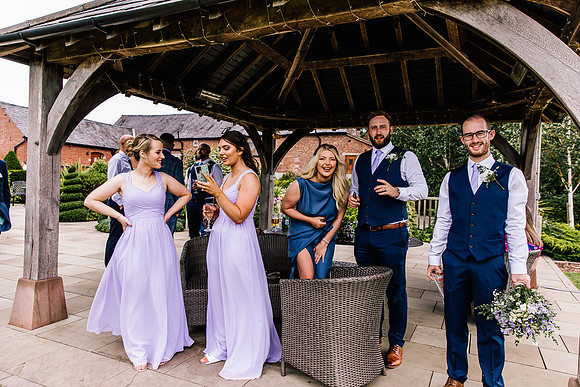 Sandhole Oak Barn Wedding Photography - Becky & Sam-403