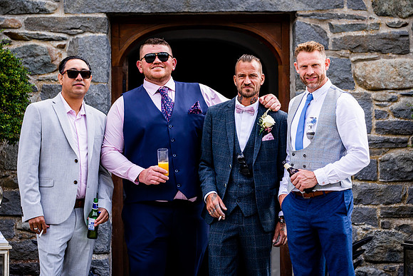 Talhenbont Hall Wedding Photography - Tammy & Lee-189