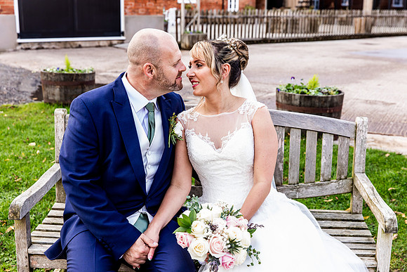 Hanbury Barn Wedding Photography - Laura & Phil-610