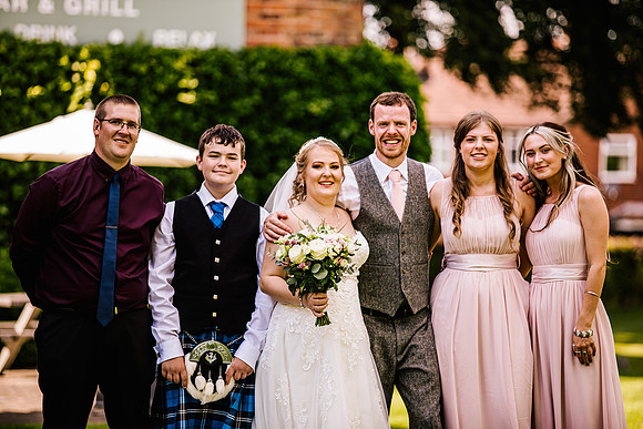 Manor House Hotel - Alsager Wedding - Louise & Jack-473