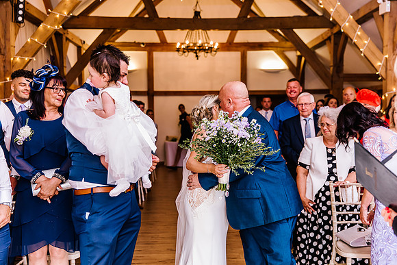Sandhole Oak Barn Wedding Photography - Becky & Sam-212
