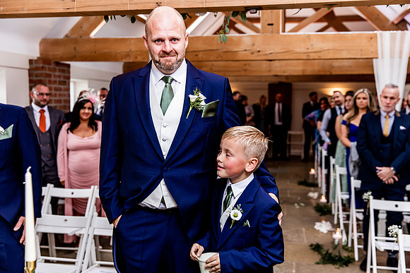 Hanbury Barn Wedding Photography - Laura & Phil-275
