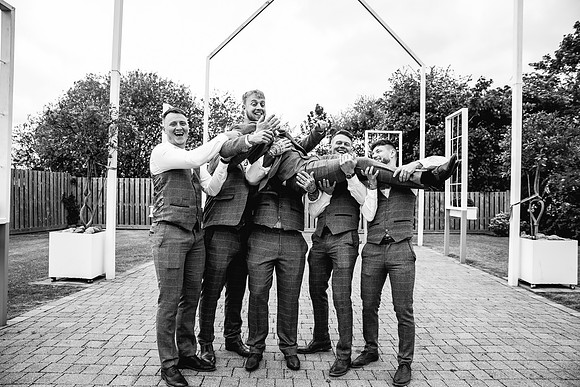 Alcumlow Wedding Barn Photography - Aimee & Mike-520