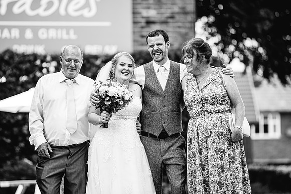 Manor House Hotel - Alsager Wedding - Louise & Jack-466