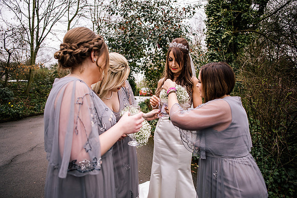 The Oak Tree Of Peover Wedding Photography - Nikki & Tom.-514