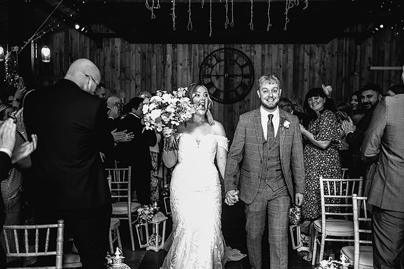 Alcumlow Wedding Barn Photography - Aimee & Mike-368