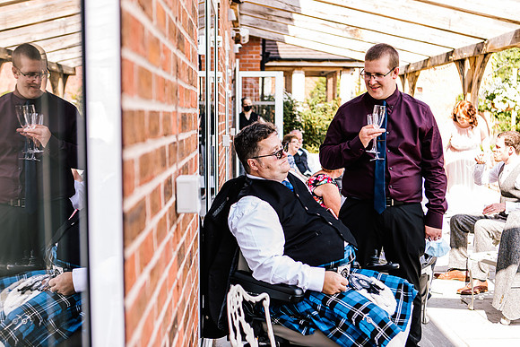 Manor House Hotel - Alsager Wedding - Louise & Jack-445