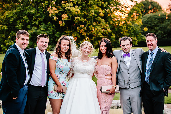 Keele Hall Wedding Photography - Katie & Simon-593
