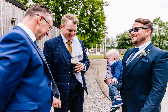 Alcumlow Wedding Barn Photography - Aimee & Mike-251