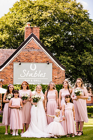 Manor House Hotel - Alsager Wedding - Louise & Jack-484
