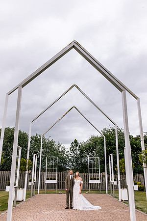 Alcumlow Wedding Barn Photography - Aimee & Mike-642