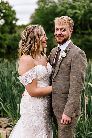 Alcumlow Wedding Barn Photography - Aimee & Mike-679