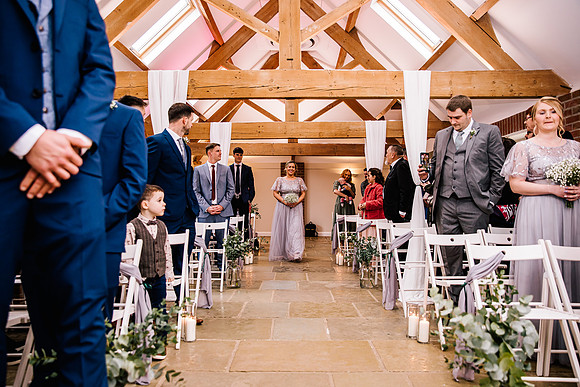 Hanbury Barn Wedding Photography - Hannah & Adam-285