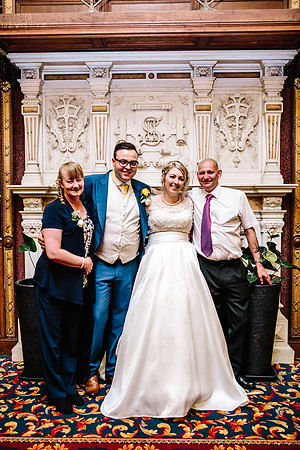 Keele Hall Wedding Photography - Katie & Simon-628