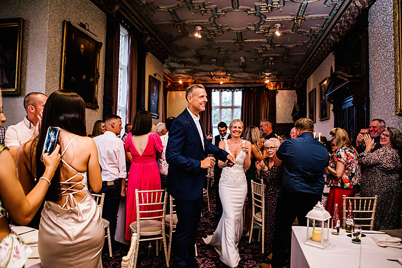 Crewe Hall Reception - Shireen & Paul-104