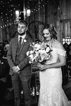Alcumlow Wedding Barn Photography - Aimee & Mike-293