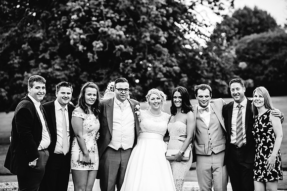 Keele Hall Wedding Photography - Katie & Simon-598