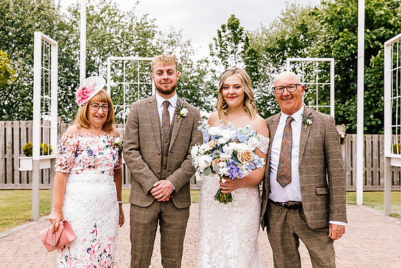 Alcumlow Wedding Barn Photography - Aimee & Mike-463