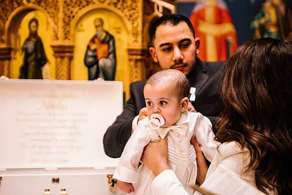 Greek Orthodox Cheristening - Staffordshire Event Photography-276