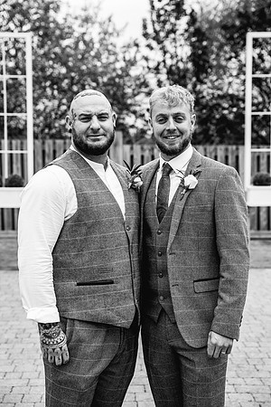 Alcumlow Wedding Barn Photography - Aimee & Mike-620
