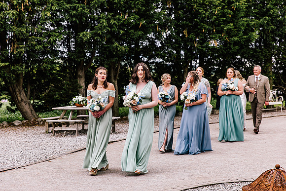 Alcumlow Wedding Barn Photography - Aimee & Mike-273