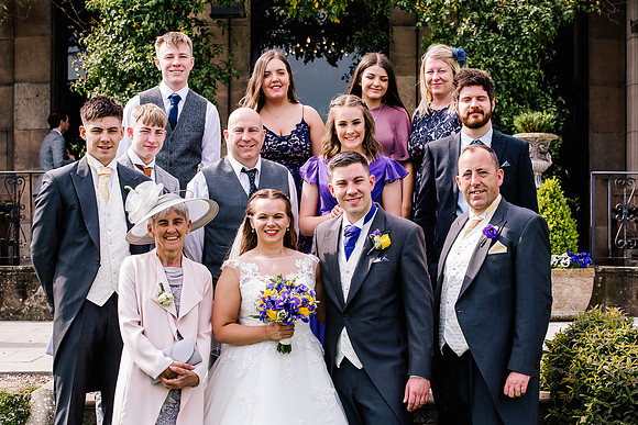 Rookery Hall Wedding Photography - Samantha & Simon-582