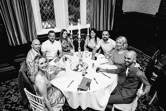 Crewe Hall Reception - Shireen & Paul-149